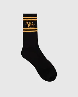 Rhude: Чёрные носки 