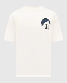 Rhude: Бежевая футболка 