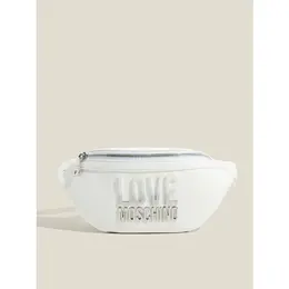 LOVE MOSCHINO: Белая сумка 