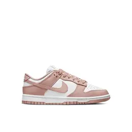 NIKE: Белые кеды  Dunk Low Retro