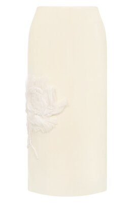 Jil Sander: Юбка из вискозы 
