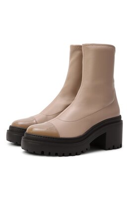 Giuseppe Zanotti Design: Бежевые ботинки 