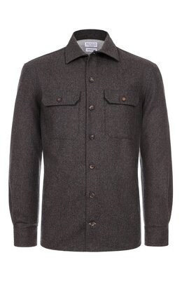 Brunello Cucinelli: Рубашка из шерсти 