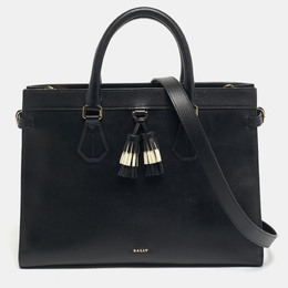Bally: Чёрная сумка 