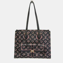 Louis Vuitton: Чёрная сумка-шоппер 