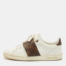 Louis Vuitton: Белые кроссовки 