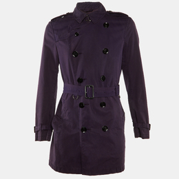 Burberry Brit: Фиолетовый плащ 