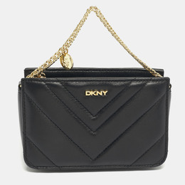 Dkny: Чёрный клатч 