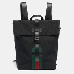 Gucci: Чёрный рюкзак  Web