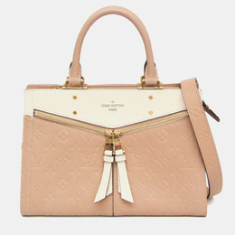 Louis Vuitton: Бежевая сумка 