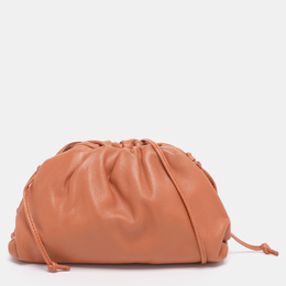 Bottega Veneta: Коричневая косметичка  Pouch