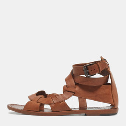 Bottega Veneta: Коричневые сандалии 