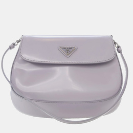 Prada: Фиолетовая сумка 