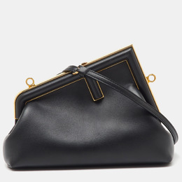 Fendi: Чёрная сумка  First