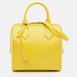 Louis Vuitton: Жёлтая сумка  Speedy