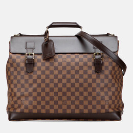 Louis Vuitton: Коричневая сумка 