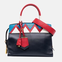 Prada: Синяя сумка 