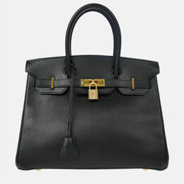 Hermes: Чёрная сумка  Birkin 30