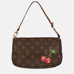 Louis Vuitton: Сумка  Pochette Accessoires с принтом