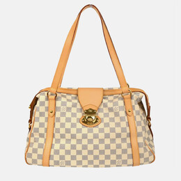 Louis Vuitton: Светлая сумка 