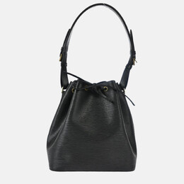 Louis Vuitton: Чёрная сумка  Épi