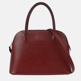 Hermes: Бордовая сумка 