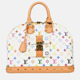 Louis Vuitton: Белая сумка 