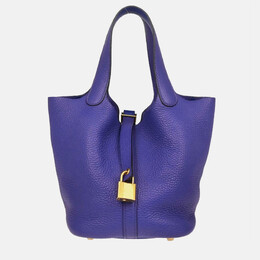 Hermes: Голубая сумка 