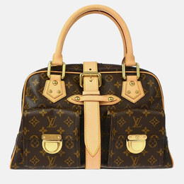 Louis Vuitton: Коричневая сумка 
