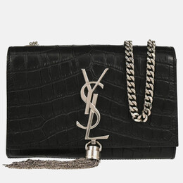 Saint Laurent Paris: Чёрная сумка  Kate