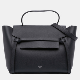 Celine: Чёрная поясная сумка 