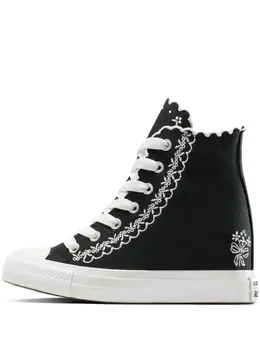 Converse: Чёрные кроссовки 