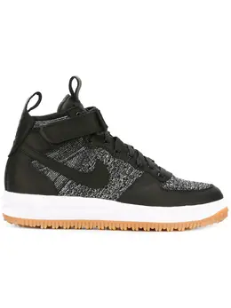 Nike: Чёрные кроссовки  Flyknit