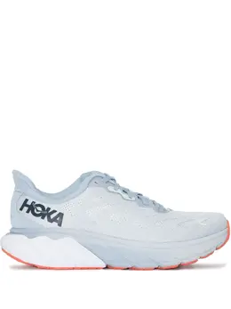 HOKA: Голубые кроссовки 