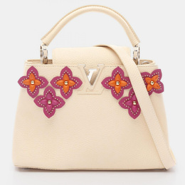 Louis Vuitton: Бежевая сумка 