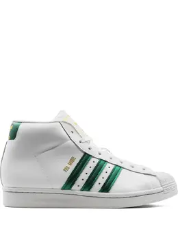 adidas: Белые кроссовки  Pro Model