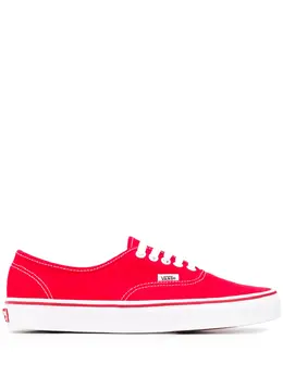 Vans: Красные кроссовки  Authentic