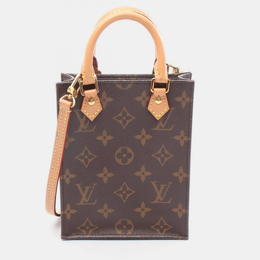 Louis Vuitton: Коричневая сумка 