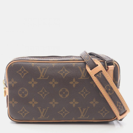 Louis Vuitton: Коричневая сумка 