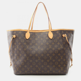 Louis Vuitton: Сумка-шоппер  Neverfull с принтом
