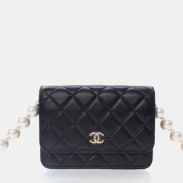 Chanel: Чёрный клатч 