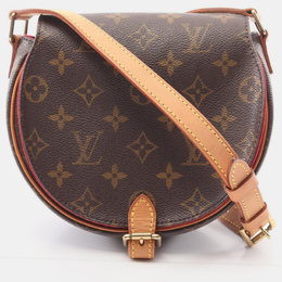 Louis Vuitton: Коричневая сумка 