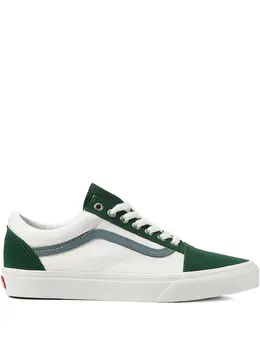 Vans: Зелёные кроссовки  Old Skool