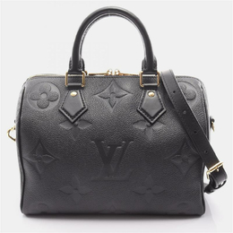 Louis Vuitton: Чёрная сумка  Speedy