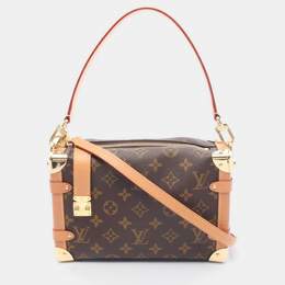 Louis Vuitton: Коричневая сумка 