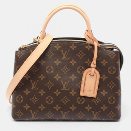 Louis Vuitton: Коричневая сумка 
