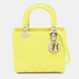 Dior: Жёлтая сумка 