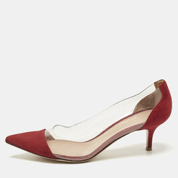 Gianvito Rossi: Красные туфли  Plexi