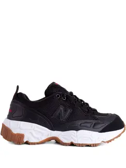New Balance: Чёрные кроссовки  801