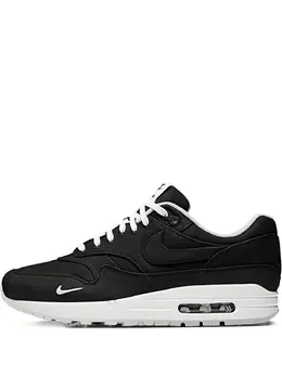 Nike: Чёрные кроссовки  Air Max 1